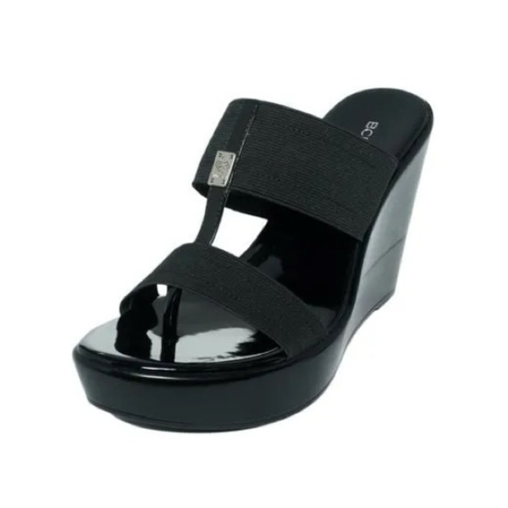 BCBGeneration Black Quintin Wedges